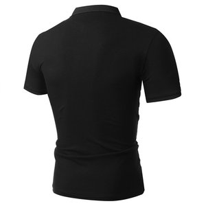 Polo brodé de couleur unie pour hommes, exclusif, à manches courtes, cool et intelligent, du Bangladesh à un prix compétitif - Product Image 2