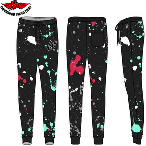 กางเกงขายาวลายทางสำหรับผู้ชาย,กางเกงวอร์มใส่วิ่งสำหรับผู้ชายทรงสลิมฟิต - Product Image 3