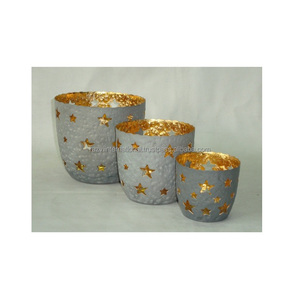 Bougie votive en métal brillant - Product Image 6