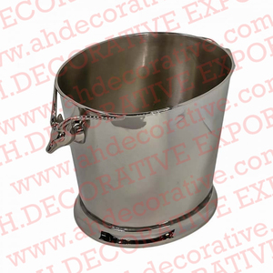 Cubo de hielo grande de acero inoxidable con logotipo personalizado, Enfriador de cerveza y vino de bebida metálica para uso en fiestas - Product Image 2