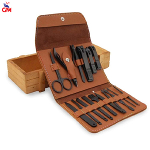 Kit de manucure et pédicure professionnel 16 en 1 de qualité supérieure, en acier inoxydable, pour les soins des ongles, idéal pour les voyages, les salons et l'usage personnel - Product Image 3