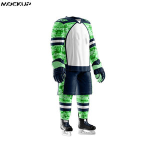 Uniforme de hockey sur glace avec short, uniforme unique et personnalisé pour hockey sur glace, tenue de sport d'équipe, nouveau, sur mesure - Product Image 4