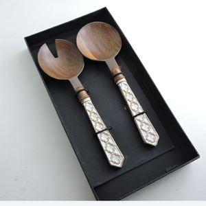 Herramientas de mano para ensalada de madera multicolor, utensilios de cocina para regalo de boda, los más vendidos, utensilios de cocina - Product Image 6