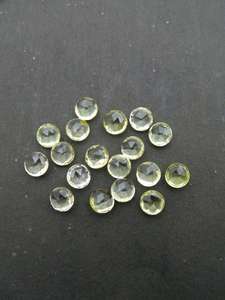5mm naturel AAA bleu citron Quartz opale Cabochon haute qualité Vivaaz gemmes en gros pour la fabrication de bijoux traité thermiquement calibré - Product Image 3