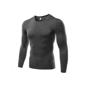 Chemise de compression en forme de corps pour adulte, manches longues, sur mesure, de haute qualité, pour le sport, le fitness, vente en gros - Product Image 2