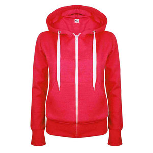 Sudadera con capucha para mujer, de alta calidad, con cremallera, hecha en Pakistán - Product Image 1