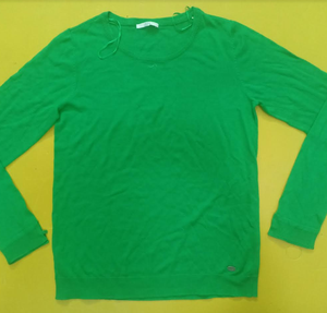 สินค้าคุณภาพส่งออก 100% เสื้อผ้าแบรนด์ดัง ค้างสต็อก เสื้อสตรีแขนยาว คอกลม เสื้อไหมพรมผู้หญิง จำนวนมาก - Product Image 1