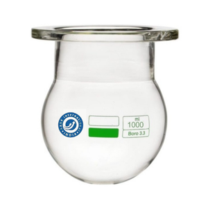 Flacons en verre avec bride plate, produit en gros à bas prix, épaisseur 100mm, épaisseur 150mm, 5 pièces, meilleure promotion - Product Image 1