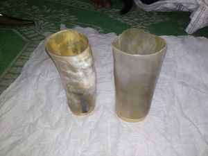 De cuerno de búfalo tazas en 600 ml adecuado para mead tiendas y viking producto tiendas - Product Image 4