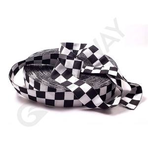 Fil de coton satiné de haute qualité et rubans de cérémonie gros-grain avec tissu en soie avec logo personnalisé - Product Image 3