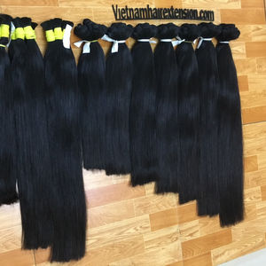 Extensions de cheveux 100% vierges Remy vietnamiennes, tissage invisible, 100g - Product Image 1