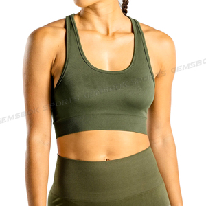 New Arrival Wholesales Two Pieces Women Fitness Primal Sports bra & Legging Set Gym Fitness Set Seamless Yoga Suit Activewear - Product Image 6