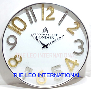 Wholesale Luxury Home Decor <b>Metal</b> Wall <b>Clock</b> Wall Mounted <b>Clock</b> Customized Color Factory Directly Sale - Product Image 3