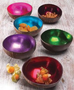 Decorative natural <b>coconut</b> bowl made in Vietnam/ Handmade bowl made of natural <b>coconut</b> <b>shell</b> - Product Image 3