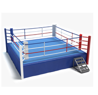 Bagues de boxe standard internationale, en forme d'anneau au sol, de haut type, pour la lutte, 7m x 7m, accessoires à vendre, 1 pièce