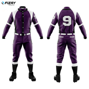 FIZAY ENTERPRISES Ensembles d'uniformes de baseball et de softball respirants de haute qualité Vêtements de sport à prix d'usine - Product Image 4