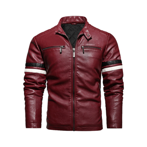 EN17092 CE approuvé hommes vêtements de sport pour adultes à la mode peau de vache à manches longues veste de moto doublure matelassée coupe-vent imperméable - Product Image 5