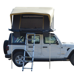 Wild Land Voyager roof top tent hard shell 3-4 person car roof tent box camping outdoor