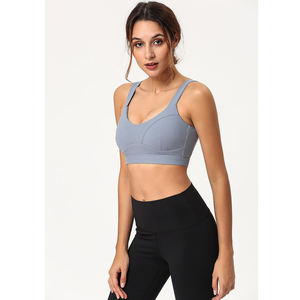 Womens Sports Bra Seamless Plus Size Fitness Vest Padded Active Sport Bra - Product Image 1