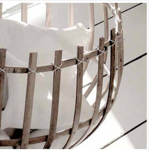 Panier de rangement en bambou rayé brun fait à la main de taille personnalisée en gros, couvercles, écologique, multifonctionnel, décoration d'intérieur Arteco - Product Image 4