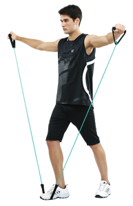 ALLWINWIN-Tubo de resistencia RST73, banda de entrenamiento para ejercicio de protección - Product Image 5