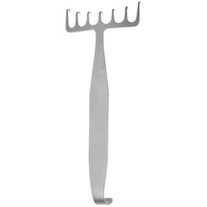 ที่ดึงคิ้วแบบแมนนวล B&B สแตนเลสสตีล 7 นิ้ว (18 ซม.) 7 แฉก - Product Image 3