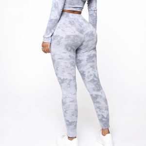 Leggings pour femmes, pantalons de yoga, teinture par nouage, pour la gymnastique, nouvelle collection - Product Image 3