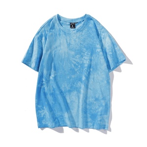 เสื้อยืดมัดย้อมสำหรับผู้หญิง,เสื้อยืดมัดย้อมล้างด้วยกรดปรับแต่งได้ไซส์ใหญ่พิเศษสำหรับฤดูร้อน - Product Image 6