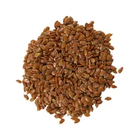 Organic flaxseed products high in omega-3 fatty acids guarantee the freshness of the goods, flax seed