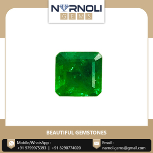 Joyería personalizada de decoración, anillo Octagonal de Esmeralda, facetada piedra preciosa, Esmeralda, decoración - Product Image 5