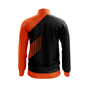 Veste de badminton sublimée pour hommes la plus populaire avec col montant manches longues fermeture éclair complète respirante taille plus à prix raisonnable - Product Image 4