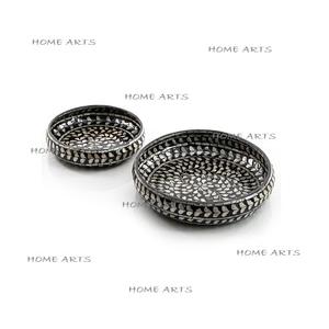 <b>Set</b> of 2 Mother of Pearl Chocolates <b>Bowl</b> Superior Quality Round Shape <b>Dessert</b> Serving <b>Bowl</b> At Lowest Price - Product Image 2