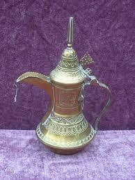 พรีเมี่ยมที่มีคุณภาพทองเหลือง Dallah ชุบทองชาและกาแฟหม้อ - Product Image 5