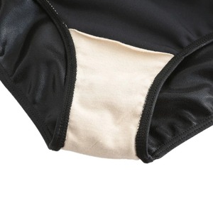 Traje de gimnasia de una pieza para niñas, leotardos de lona con cuello de lazo, decoración de botones, Ropa de baile brillante, Parche de gimnasia sin mangas, trabajo - Product Image 5