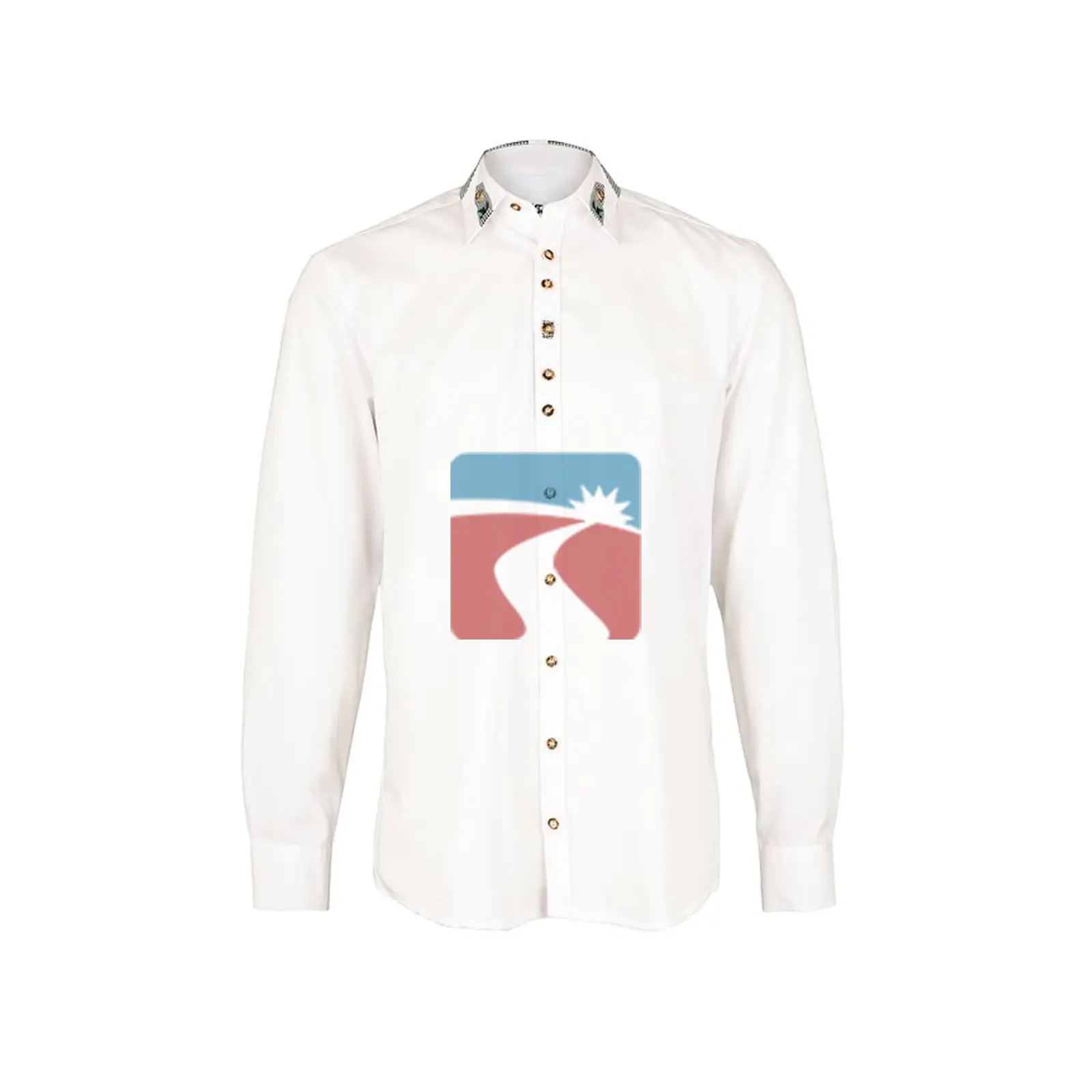 Blusa de algodón estilo Vintage de los 90, Camisa de algodón con botones blancos, ropa de calle, folclore, Landhaus, Dirndl