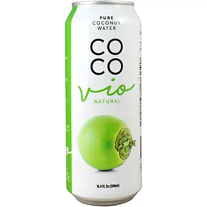 Pure Organic Coconut Water 500ml Canned - COCO VIO