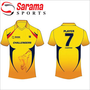 Impression numérique à séchage rapide de qualité supérieure Uniformes de cricket de nouveau design de vêtements de sport pour hommes Logo personnalisé Fonction de séchage frais Polyester - Product Image 6