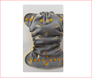 Couches réutilisables 100% coton biologique fabricant de couches lavables pour bébé couches lavables écologiques pour bébé réutilisables - Product Image 2