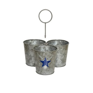 Porte-Couverts Galvanisé au Design Simple Qualité Supérieure Forme Ronde Porte-Couverts pour Hôtel Restaurant - Product Image 3