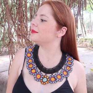 Collier tendance en perles de rocaille - Product Image 1