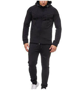 Tenue de sport pour homme, survêtement, sweat à capuche et motif Camouflage, Jogging, 2 pièces - Product Image 4