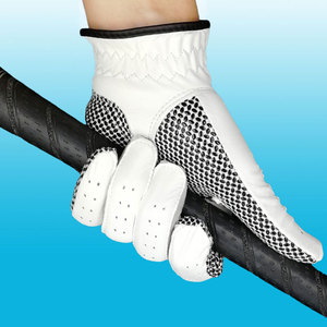 Customized Logo High Quality Right Hand PU Leather <b>Moisture</b> Wicking Sports Golf <b>Gloves</b> - Product Image 6