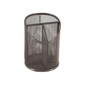 Cheap Price Black Mesh Iron Luxury and Modern Design Handmade <b>Pen</b> and Pencil Holders Wholesale - Product Image 1