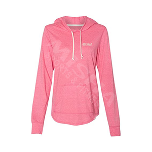 Sweat à capuche Long pour femmes, sweat-shirt tendance, tenue de ville, Service OEM, Long costume, couleur rose, - Product Image 1