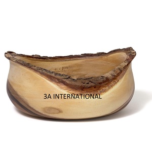 Bol en bois résistant à l'humidité, accessoires d'ustensiles de cuisine décoratifs, grands bols à fruits, restaurant d'hôtel - Product Image 6
