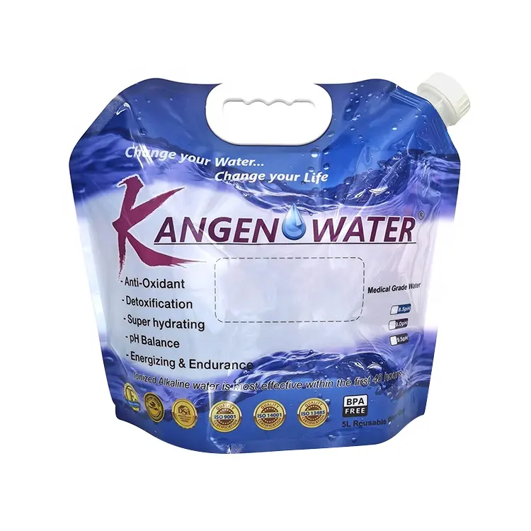 Thiết Kế Mới Nhất K8 Thiết Bị 5 Lít Bpa Free Kangen Túi Nước