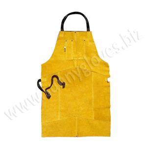 Customized Logo top quality split cowhide leather welding apron - Product Image 2