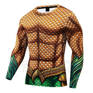 Camiseta de Compresión Rash Guard para Hombre, Talla Grande, Manga Larga, Personalizable, Secado Rápido, Ropa Deportiva, Moda MMA, para Toda Temporada - Product Image 3
