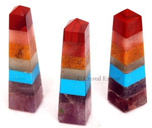 หินควอตซ์สีทองทรงพีระมิดขัดเงา สำหรับตกแต่งบ้าน งานฝีมือ ของขวัญเสริมฮวงจุ้ย - Product Image 6