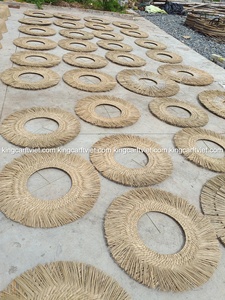 Việt Nam Vintage Handwoven Vòng Cỏ Biển Tự Nhiên Mây Treo Tường Gương Cho Trang Trí Tường Giá Bán Buôn FBA <span class=keywords><strong>Amazon</strong></span> - Product Image 6